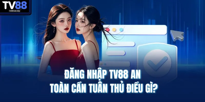 Đăng nhập TV88 an toàn cần tuân thủ điều gì?